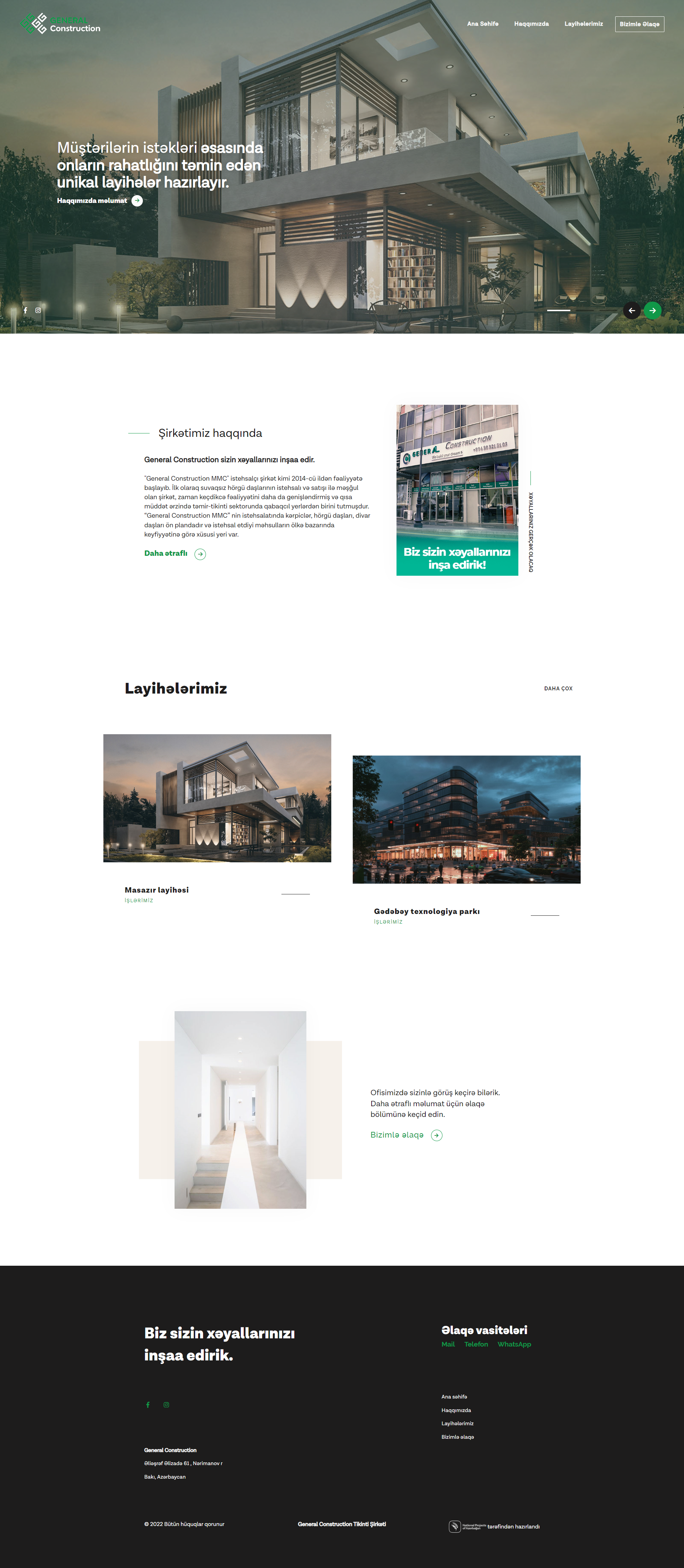 Projects of Azerbaijan