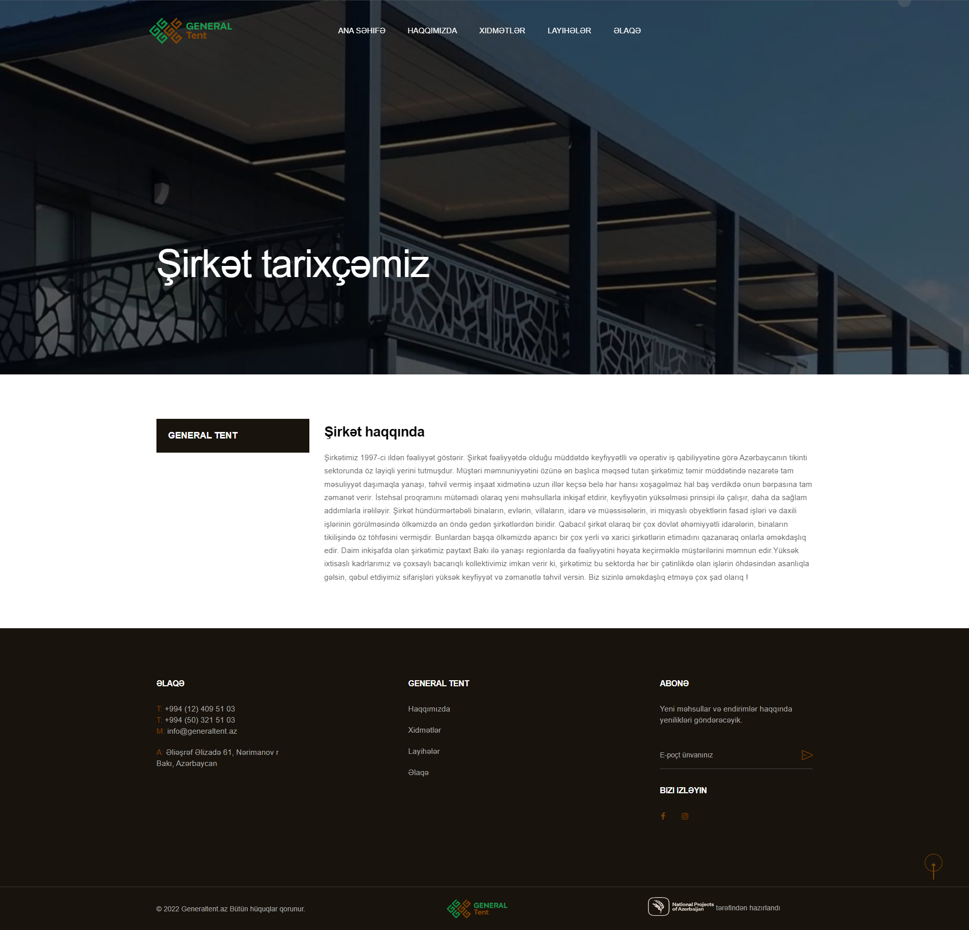 Projects of Azerbaijan