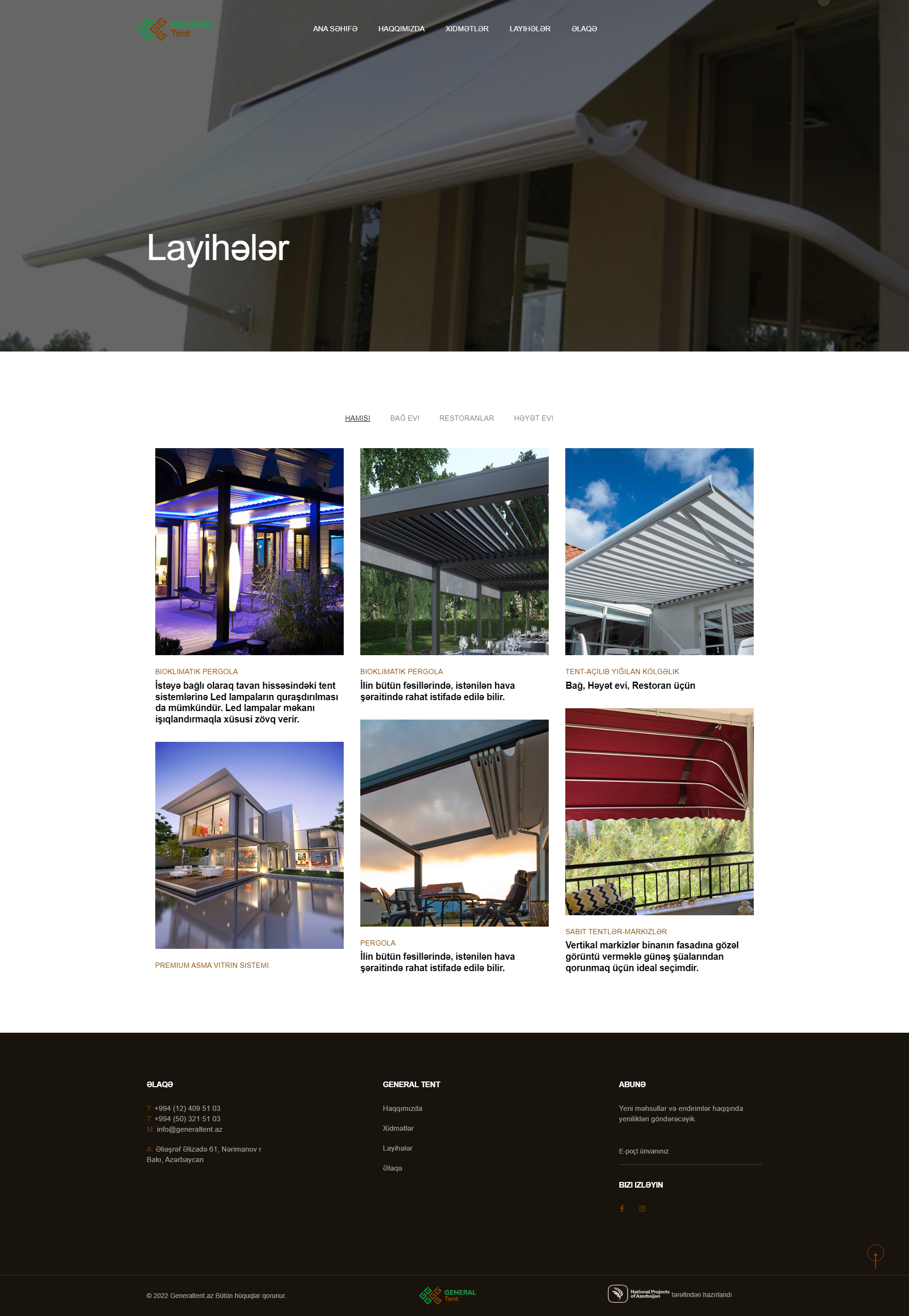 Projects of Azerbaijan