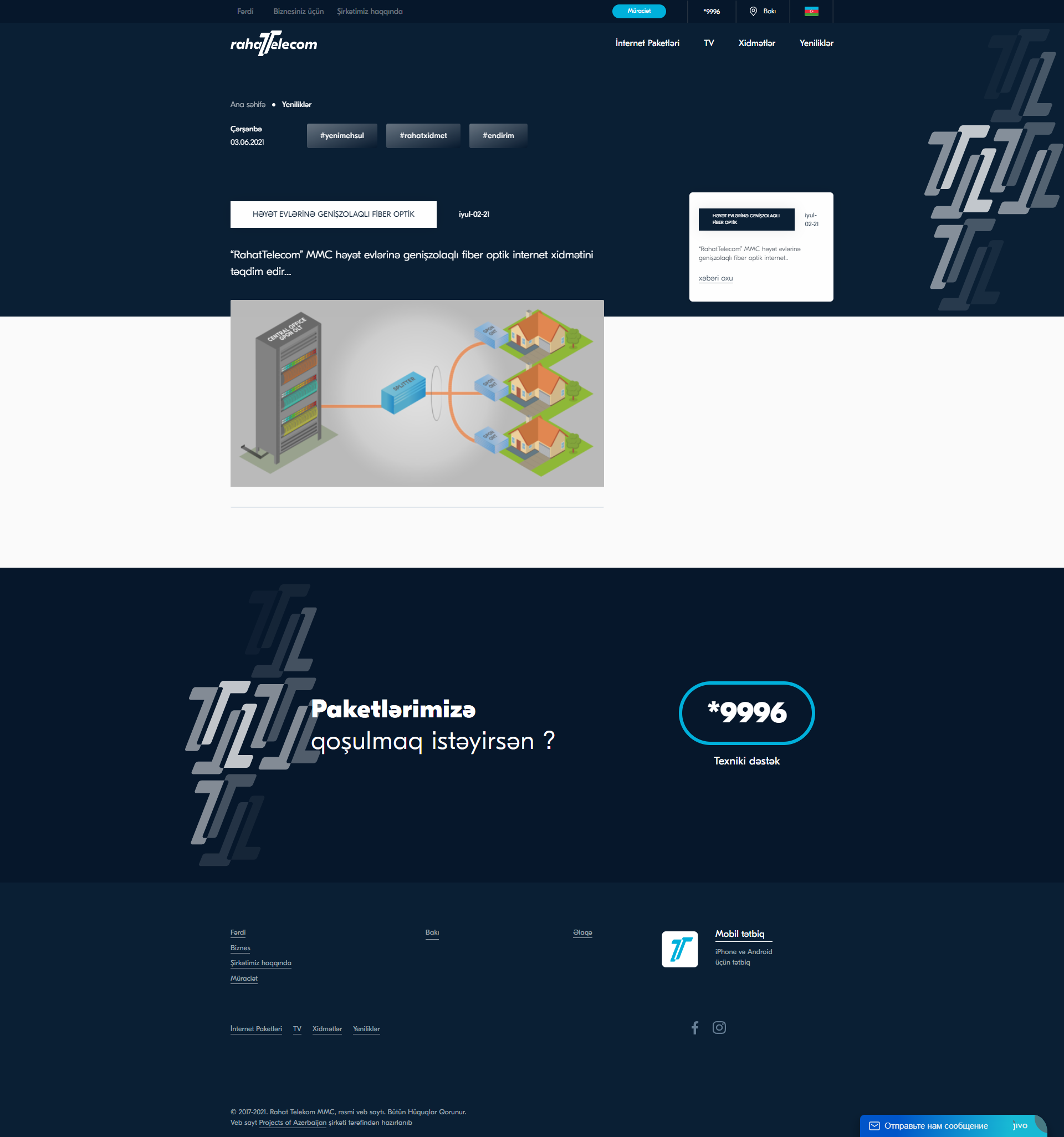 Projects of Azerbaijan