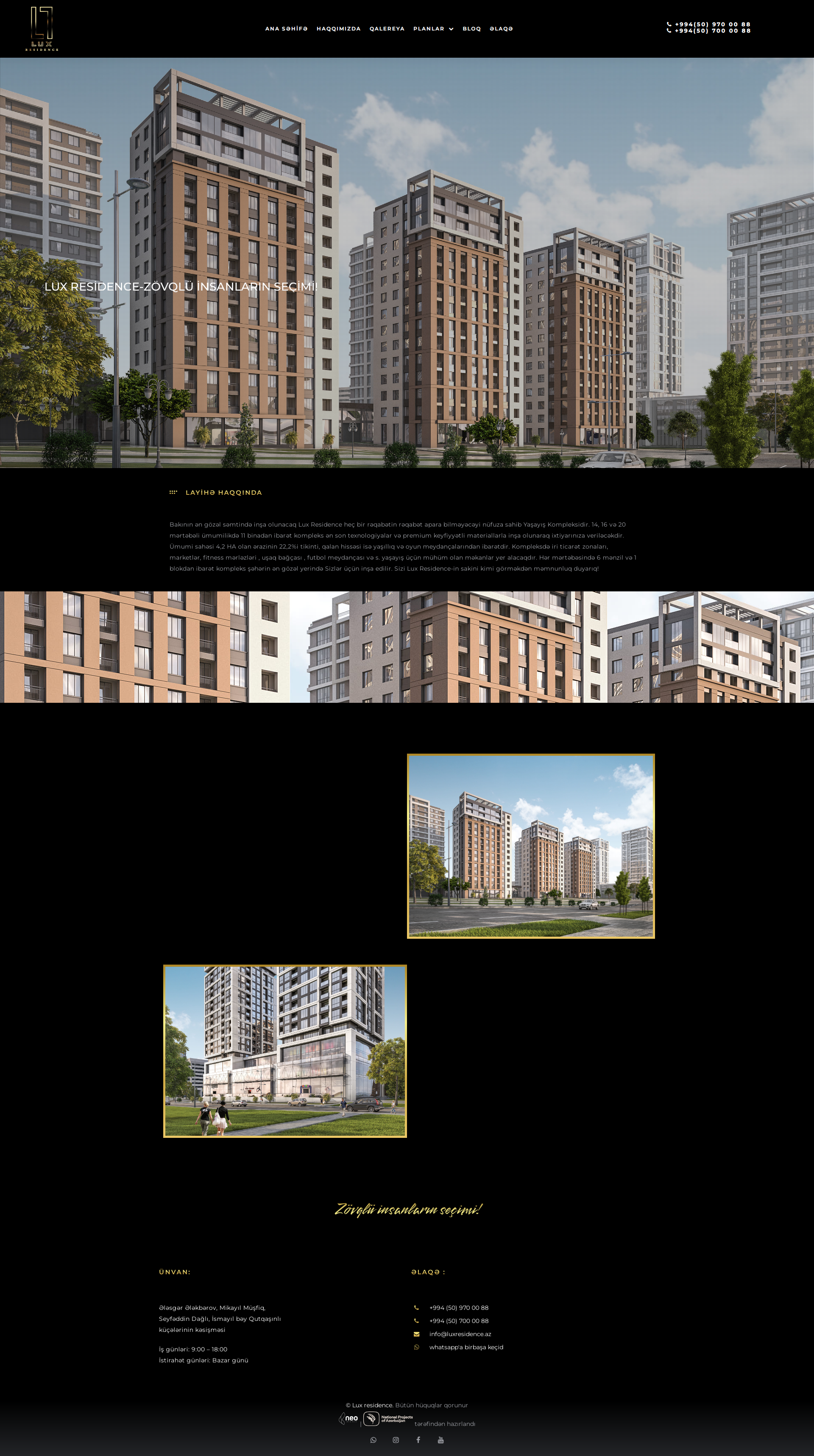 Projects of Azerbaijan