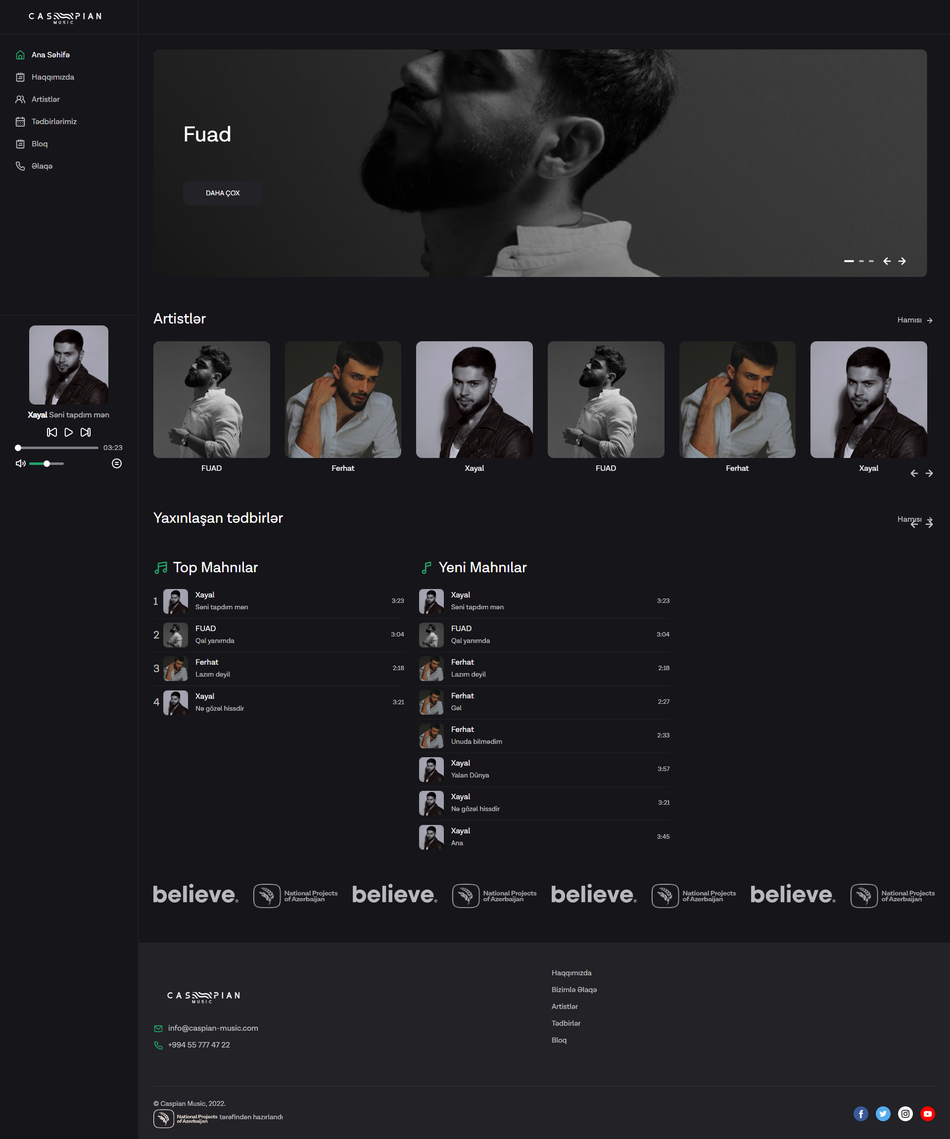 Projects of Azerbaijan