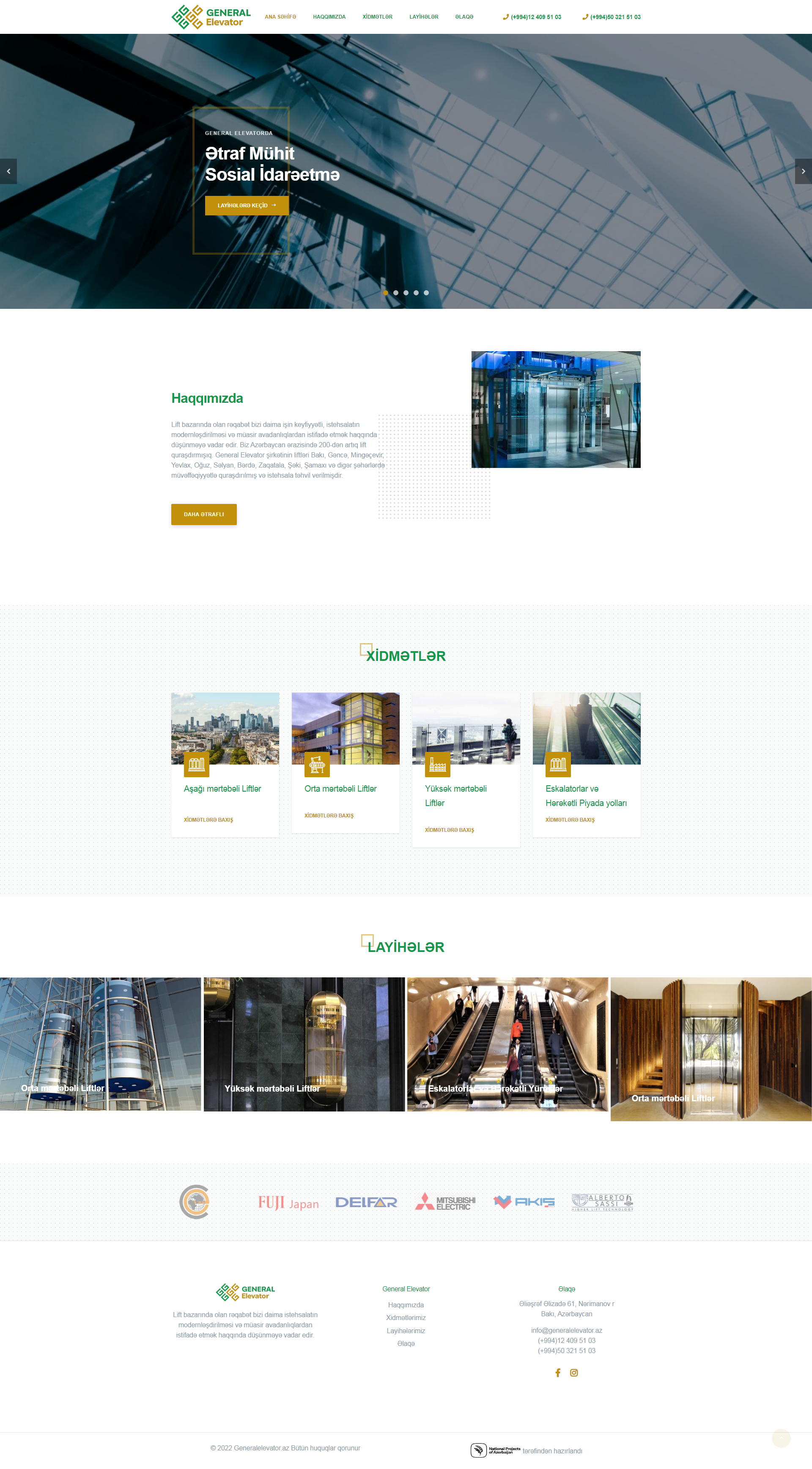 Projects of Azerbaijan