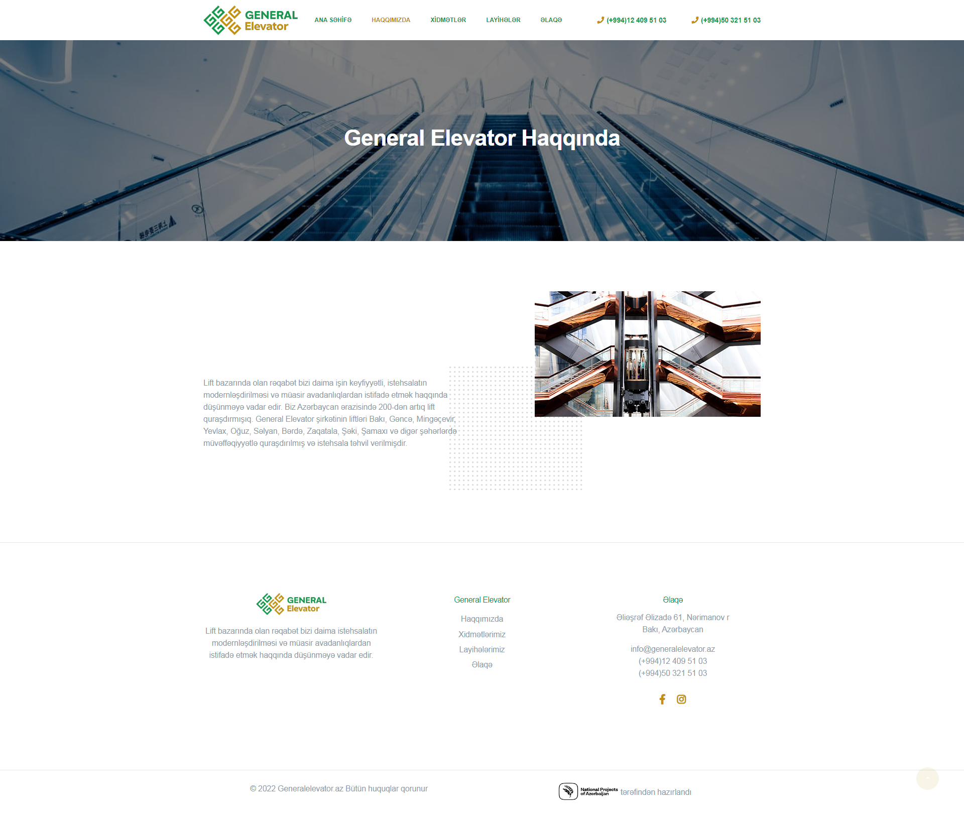 Projects of Azerbaijan