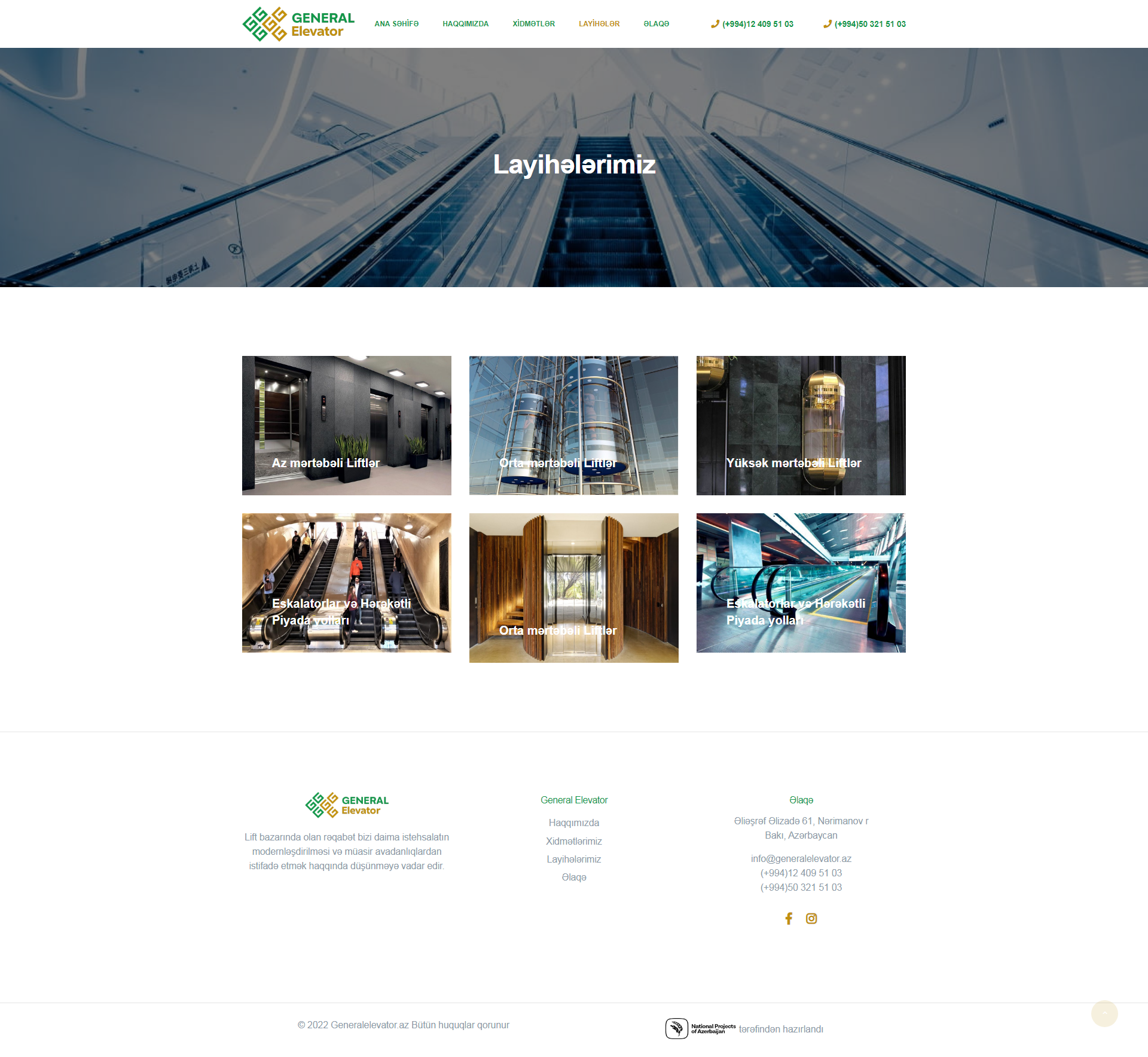 Projects of Azerbaijan