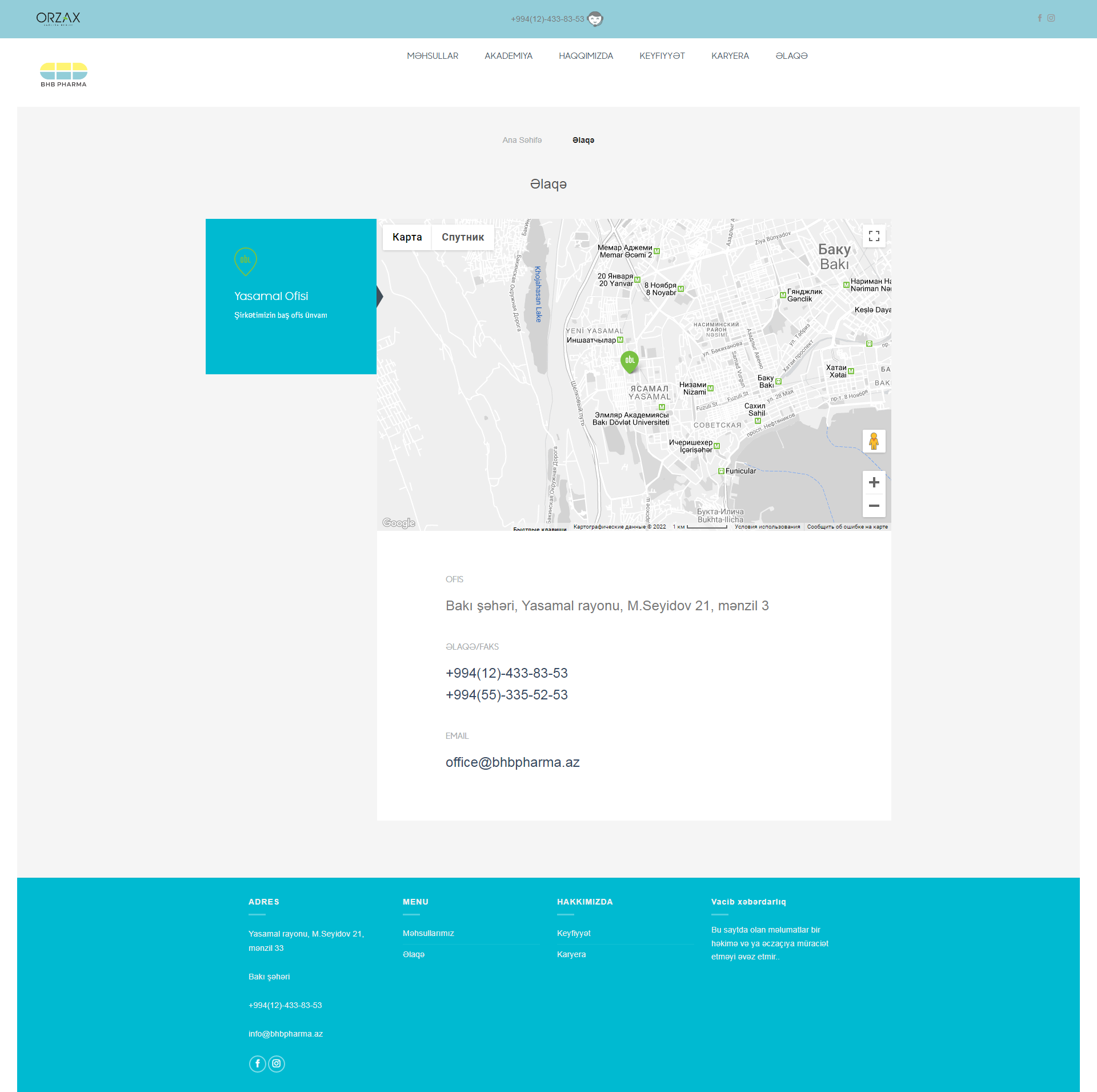 Projects of Azerbaijan