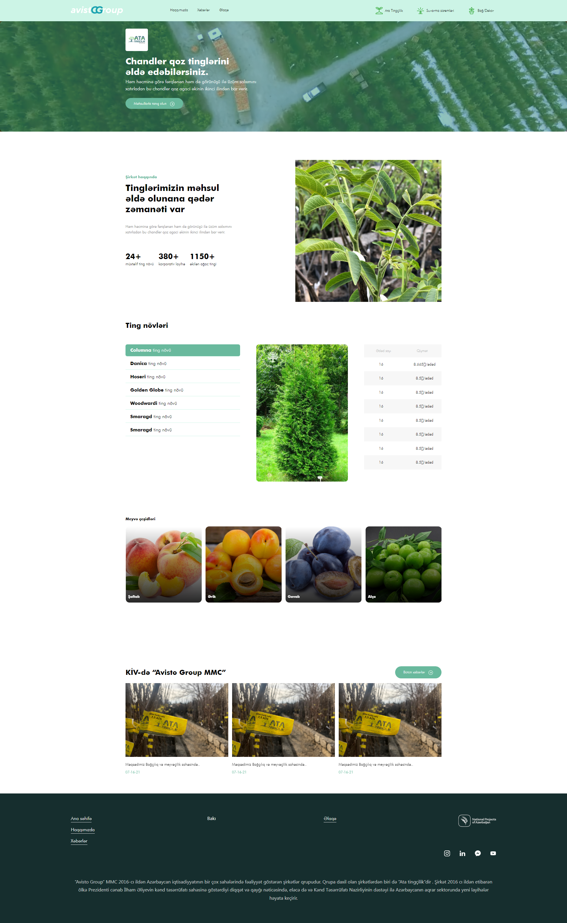 Projects of Azerbaijan