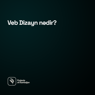 Veb Dizayn nədir?